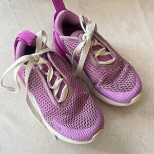 Nike Air Max 270 Kids Purple Pink White Athletic Sneakers AO2372-501 Size 11C